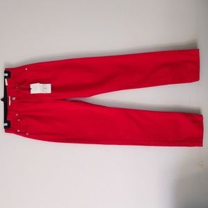Zara mid-rise straight pants